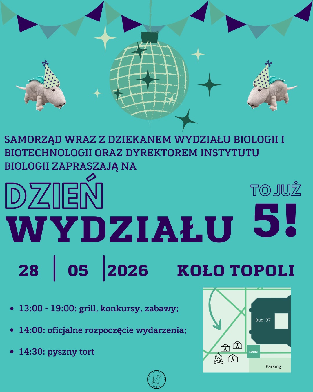 Dzień Wydziału Biologii i Biotechnologii już w czwartek!
